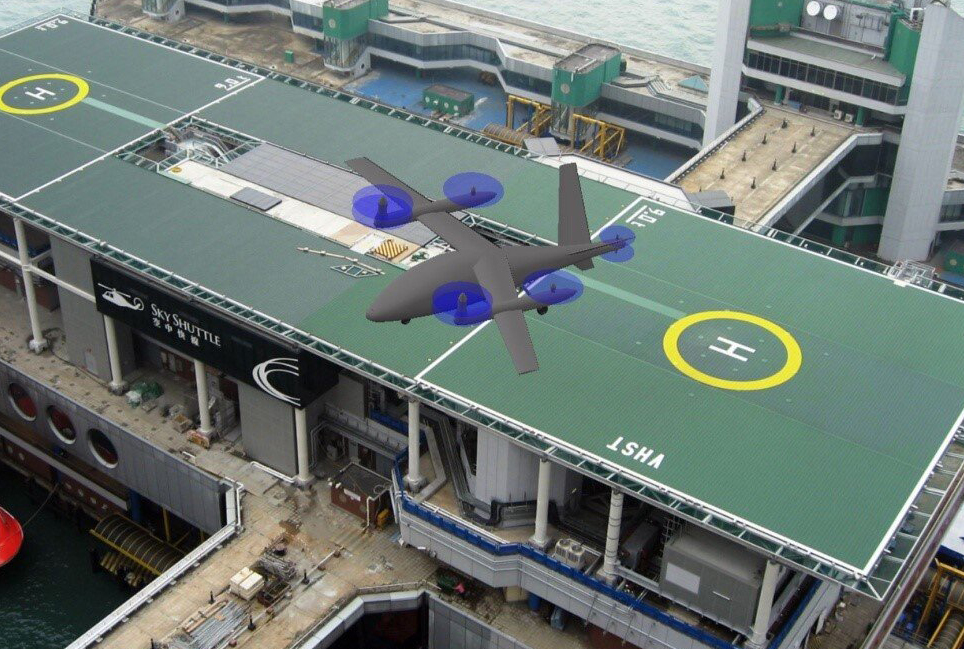 Happy Takeoff CitiFlex, hybrid-electric VTOL concept aircraft. Happy Takeoff CitiFlex, hybrid-electric VTOL concept aircraft.
